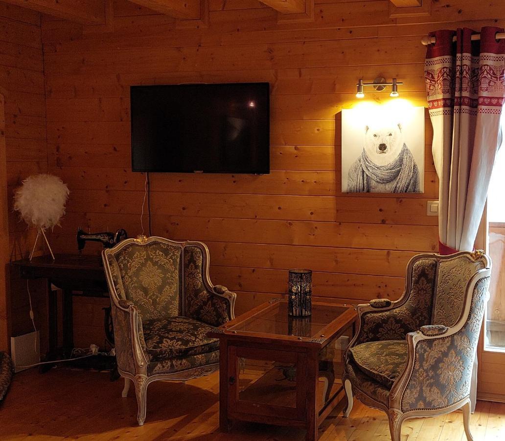 Chambre d'hôtes L'ours Bleu Les Diablerets Exterior foto